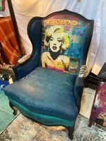 Fauteuil d'époque sublimé