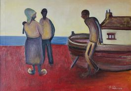 Giuseppe Padovano, Szene am Strand