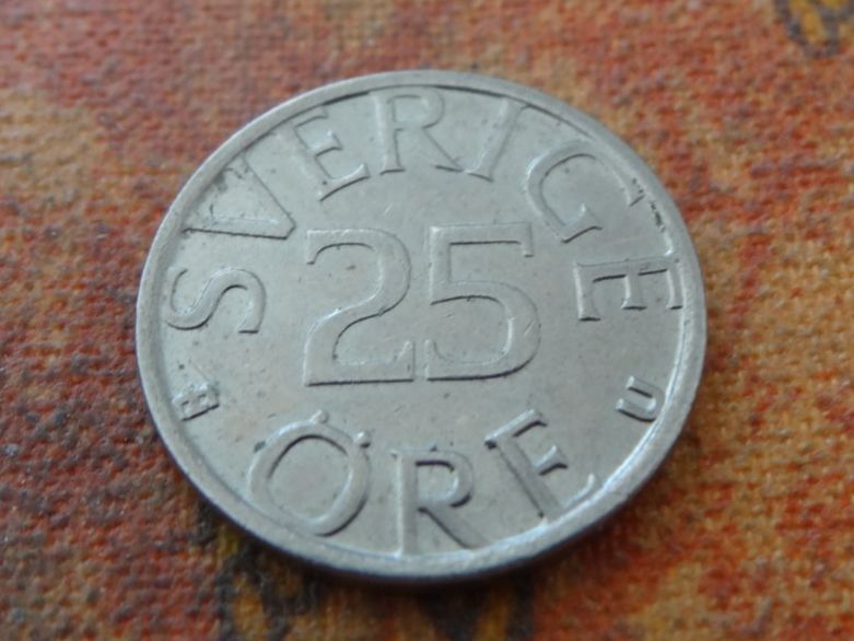 Alle Münzen: SUEDE  25  Ore  1978 – Gebraucht aus Romanel-sur-Lausanne von Swift13 1
