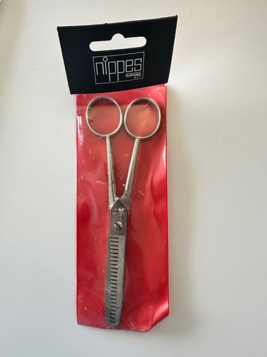 Taglio: Nippes Solingen Effilierschere mit Verpackung – Usato da Bremgarten AG venduto da Suzchi 4