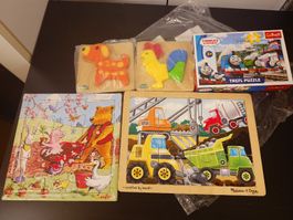 Kinder Puzzles verschiedene Marken Zustand gut
