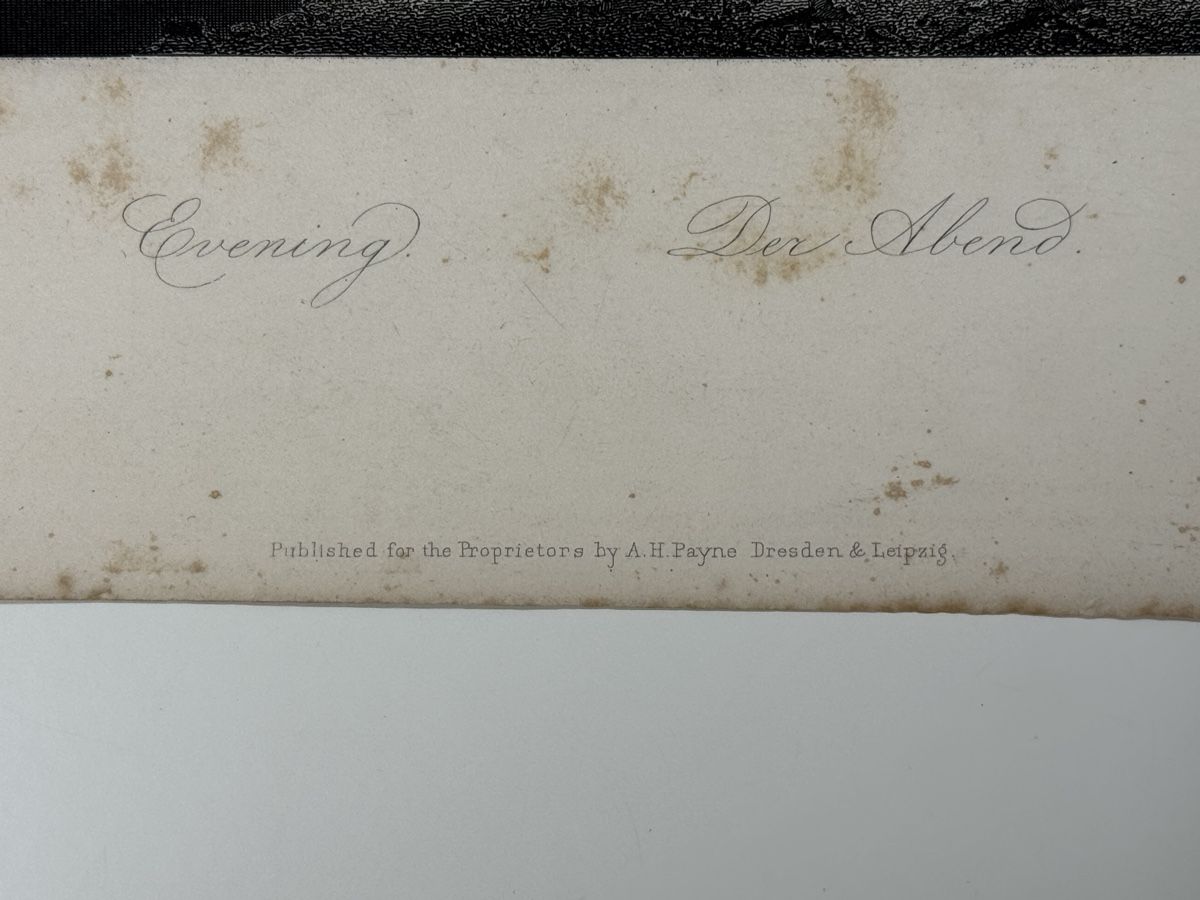 Stiche: Antike Stiche "Evening" & "Cattle" von A.H. Pyne – Gebraucht aus Erstfeld von Mario_boe0 2