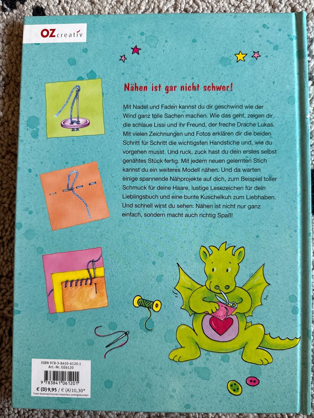 Libri: Buch Nähen mit Lissi und Lukas – Nuovo (secondo la descrizione) da Andelfingen venduto da Judy0007 1