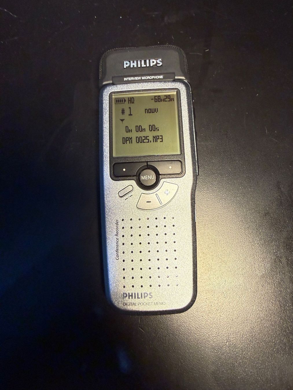 Philips Aufnahmegeräte: Dictaphone Numérique Philips Digital Pocket Memo – Gebraucht aus Marin-Epagnier von EagleOne