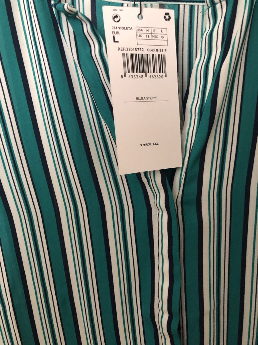 Mango Camicette: Mango Bluse, Gröse L – Nuovo e nell'imballaggio originale da Zürich venduto da vadimi