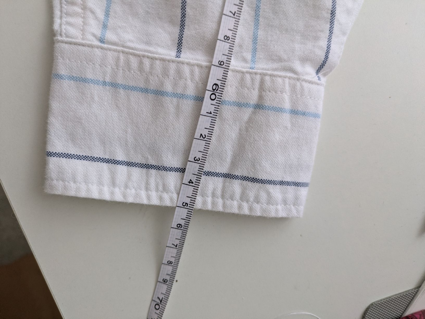 Hemden: Hemd gestreift weiss Grösse M/L , Pull&bear – Gebraucht aus Rorschach von joh_v2y2 4