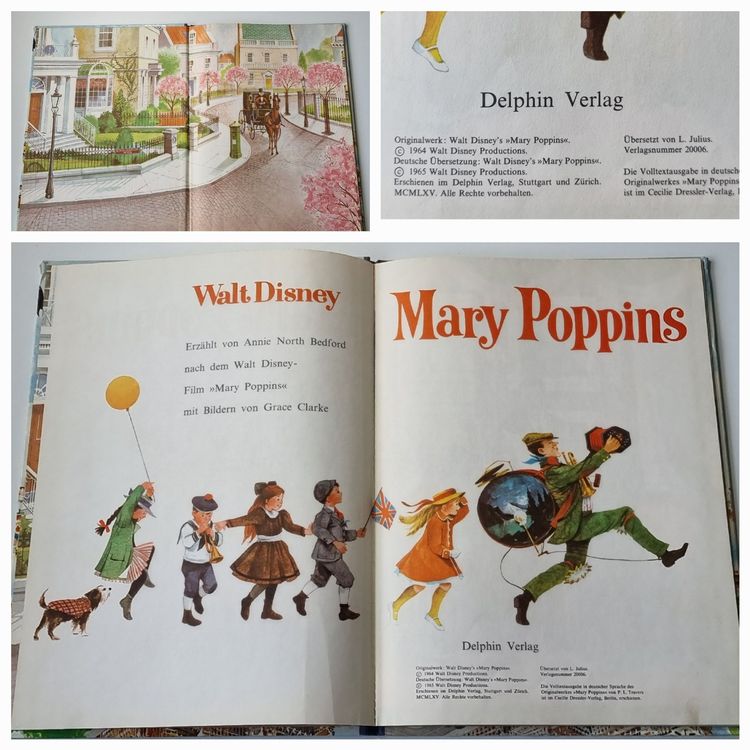 1964 MARY POPPINS deutsch Walt Disney A.N.Bedford G.Clarke Kaufen auf