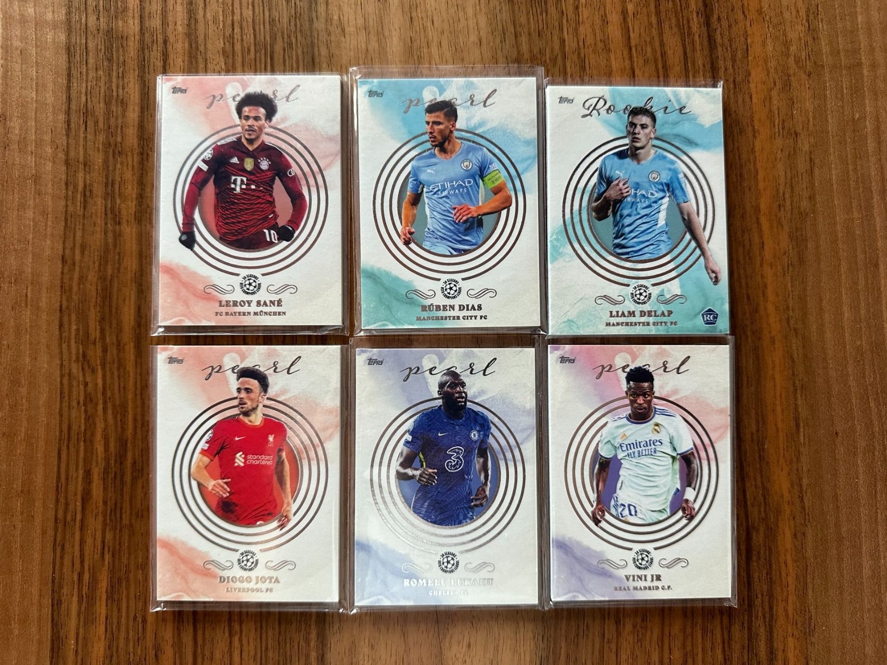 Topps Sammelbilder & Trading cards: Topps Pearl UCL 21/22 Set 17 Karten – Gebraucht aus Hagendorn von Pokecollectorch 1