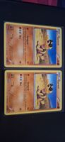 Pokemon Ganovil Karte 2x guter Zustand