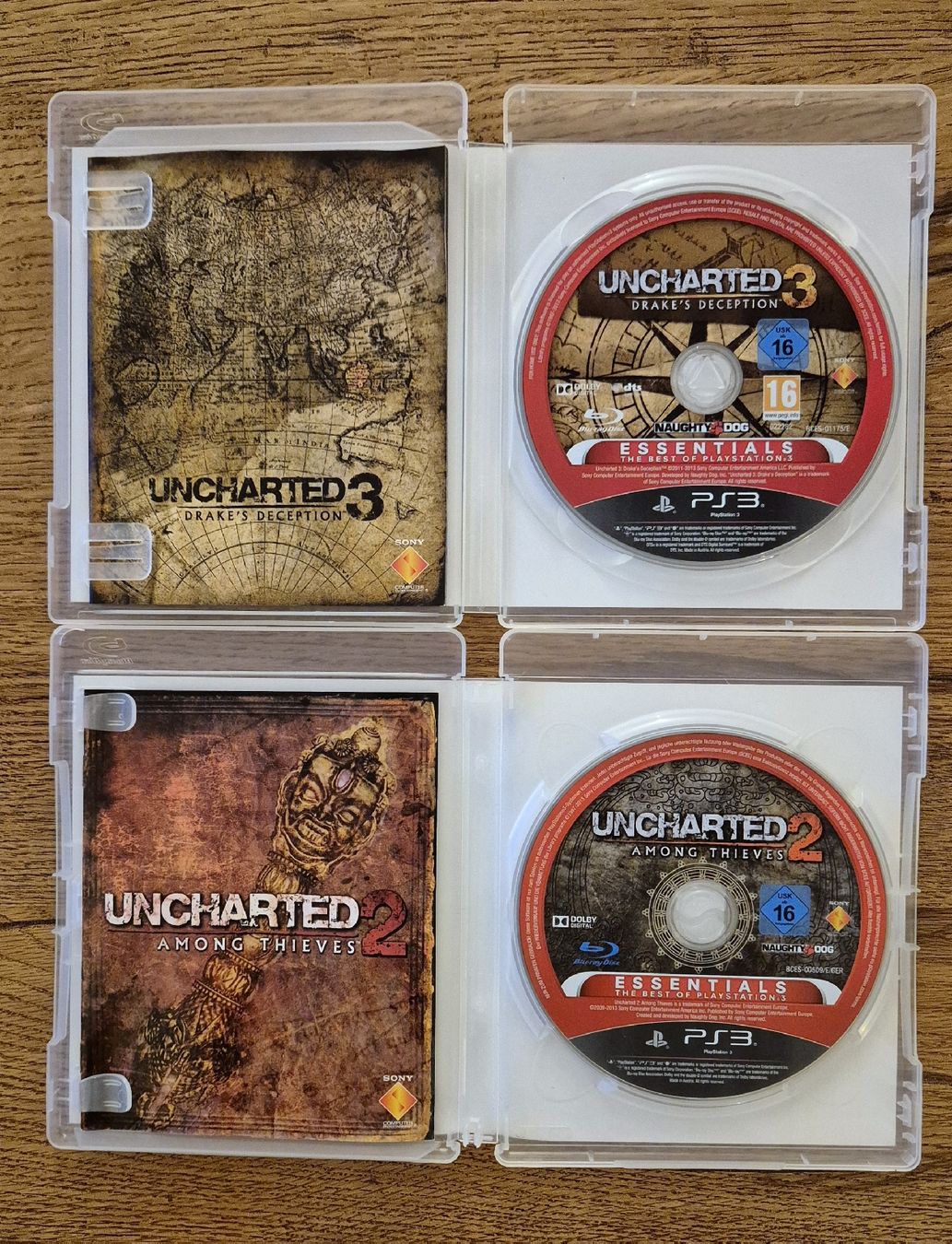 Giochi: Uncharted 2 + Uncharted 3 - PS3 – Nuovo (secondo la descrizione) da Au SG venduto da KonsoleWerk 1