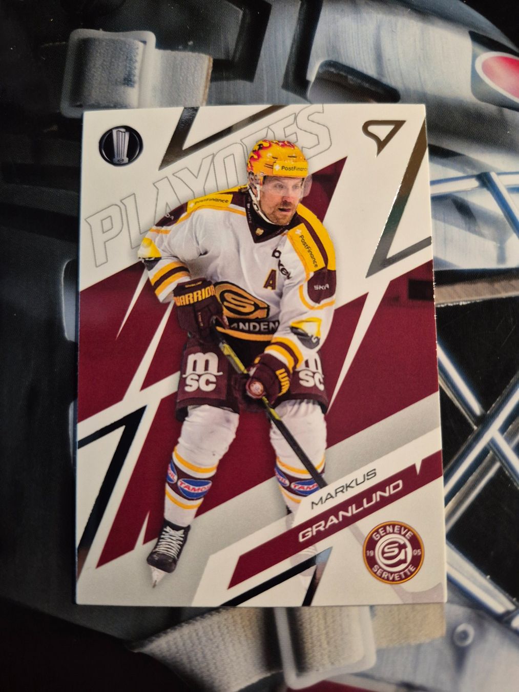 Sportzoo Carte collezionabili: Markus Granlund HC Geneve Servette Playoffs 25/26 – Usato da Treiten venduto da Sauber73