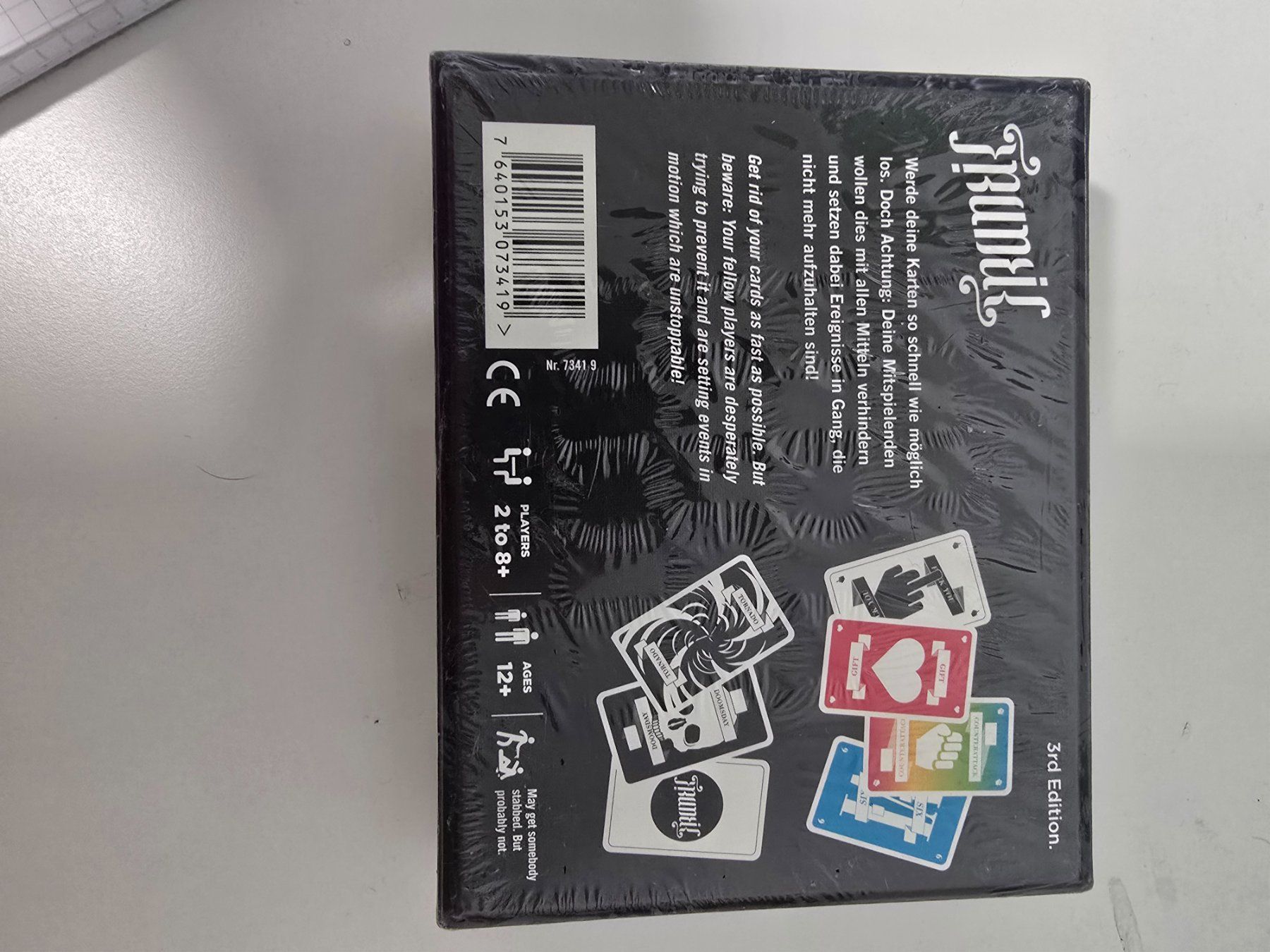 Giochi: Frantic – brand new, still sealed – Nuovo e nell'imballaggio originale da Zürich venduto da gr.michele 1