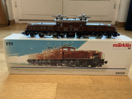MÄRKLIN 30159 H0 SBB KROKODIL CE 6/8 1. INSIDER MODELL 1996