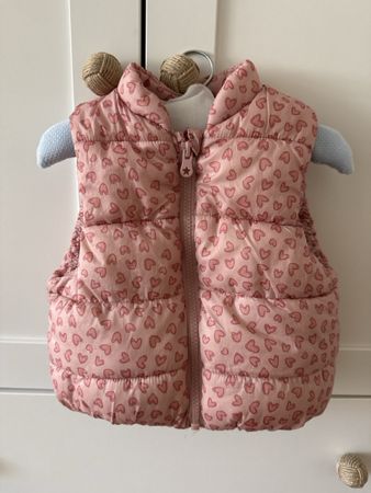 Süssi Baby Weste, Grösse 18M, für Mädchen, Herzmuster!