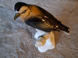 Vogelfigur  Fink, Porzellan, Wagner & Apel, Sammlerstück