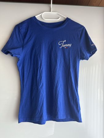 Tommy Hilfiger Damen T-Shirt Grösse XS königsblau / blau