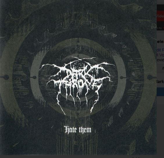 CD: Darkthrone - Hate... – Usato da St-Cergue venduto da VeganWarrior