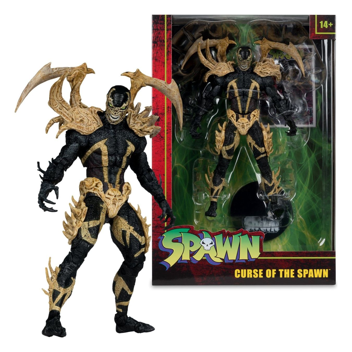 Statuette: Spawn Toy figurine Curse of Spawn 19 cm – Nuovo e nell'imballaggio originale da St-Imier venduto da ATTAKSHOP 3