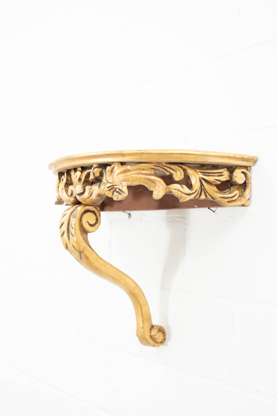 Tavoli: Goldene Wandkonsole / Konsolentischchen – Usato da Zürich venduto da ZuercherBrockenhaus 2