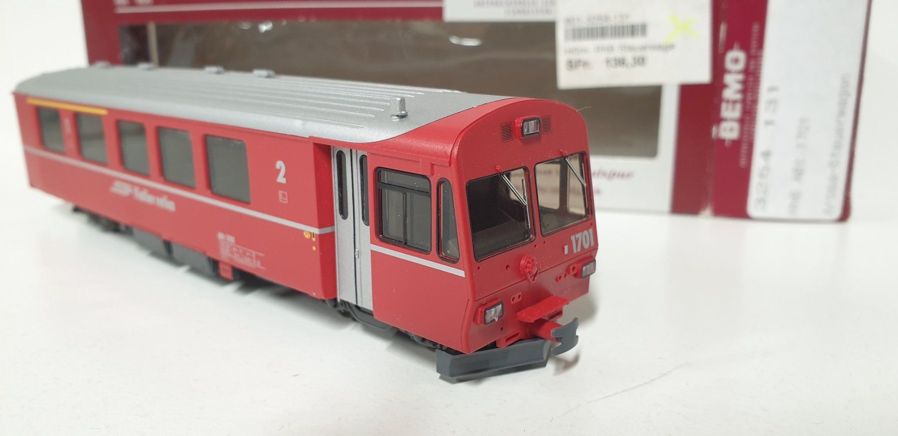 Bemo Modelleisenbahnen: Bemo RhB Arosa Steuerwagen 3254 131 – Neu (gemäss Beschreibung) aus Neuenhof von ludovicco 1