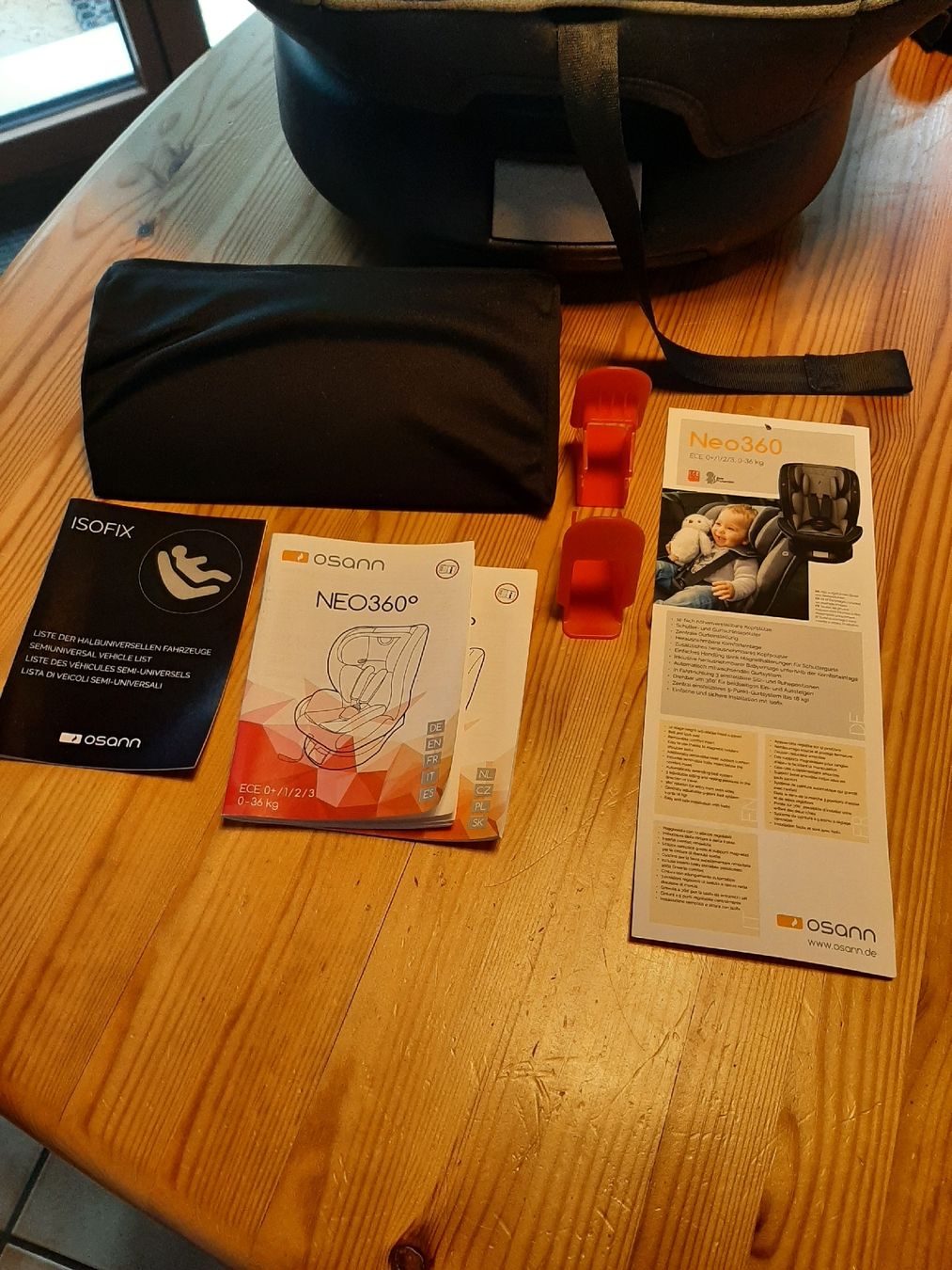 Osann Seggiolini per auto: Siège auto pour bébé NEO360°, état impeccable! – Usato da Farvagny-le-Grand venduto da Stylefree 2