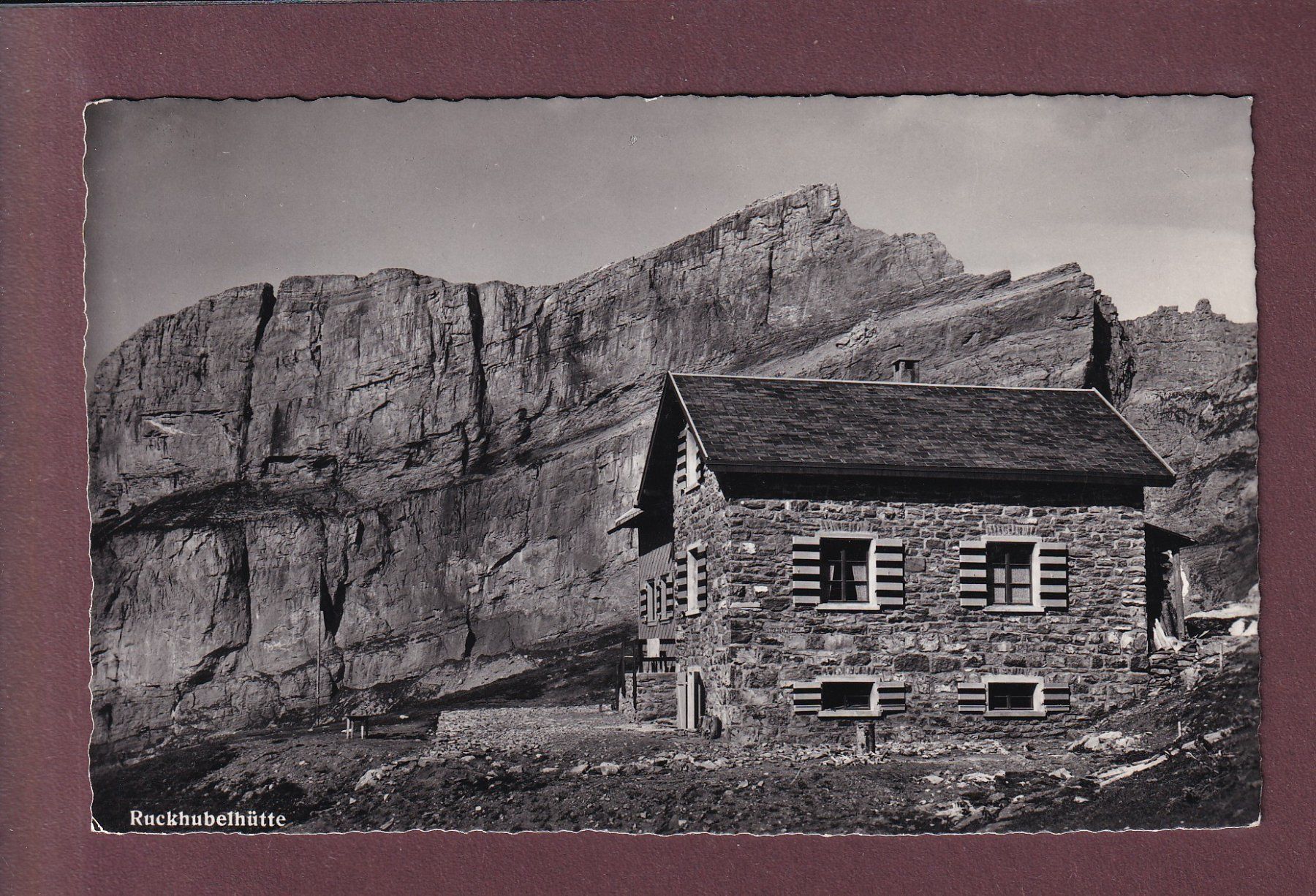 Ansichtskarten: RUCKHUBELHÜTTE – Gebraucht aus Pully von nicecards