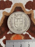 5.-Liber Silber 1940. 15 Gramm. Ungereinigt, gebraucht 