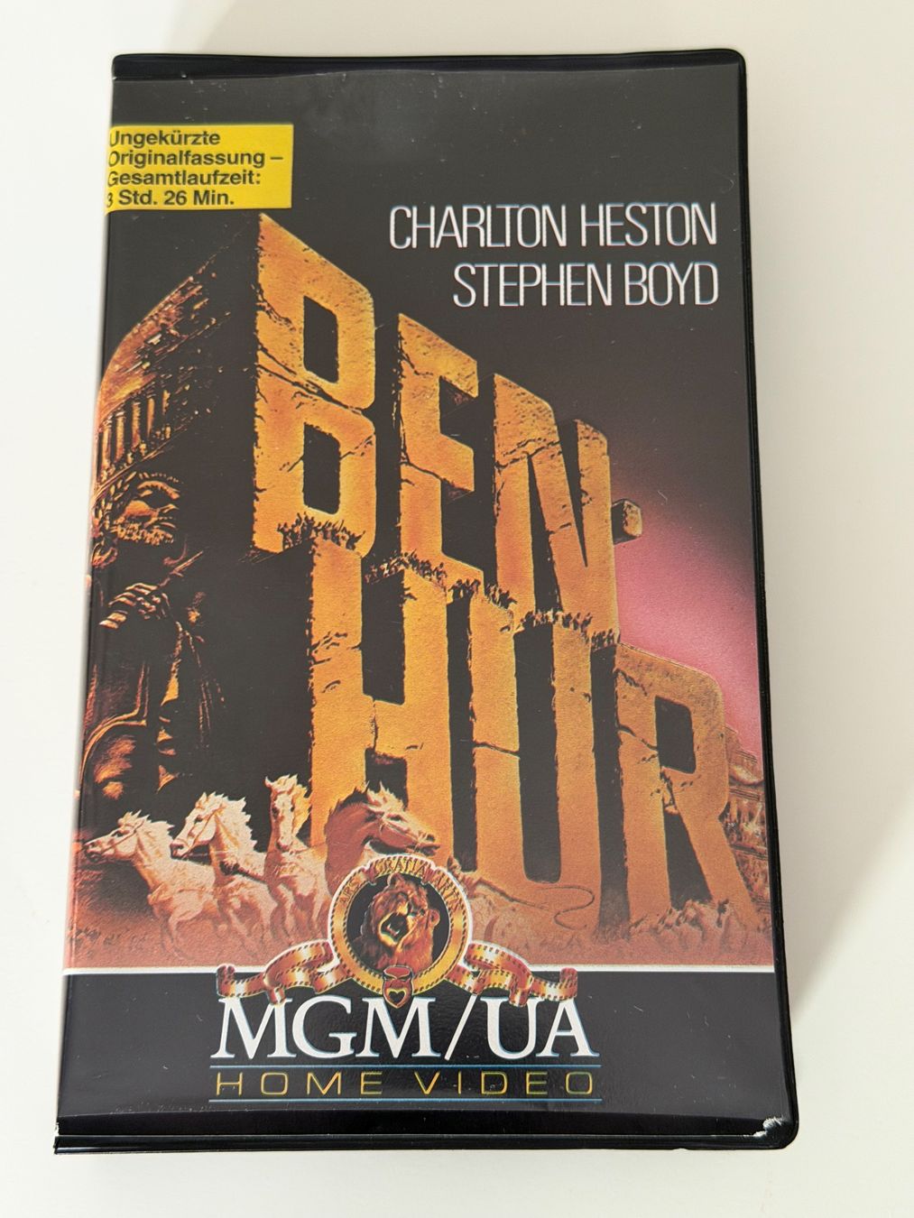 Tutti i VHS: VHS Ben Hur MGM/UA uncut original version – Usato da Altstätten SG venduto da sheamus