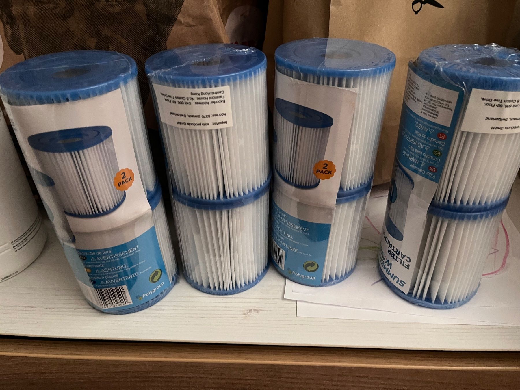 Accessori per Piscine: Pool Filterkartuschen Summer Waves Typ I 8 Stück Neu – Nuovo e nell'imballaggio originale da Baar venduto da DealDiHei
