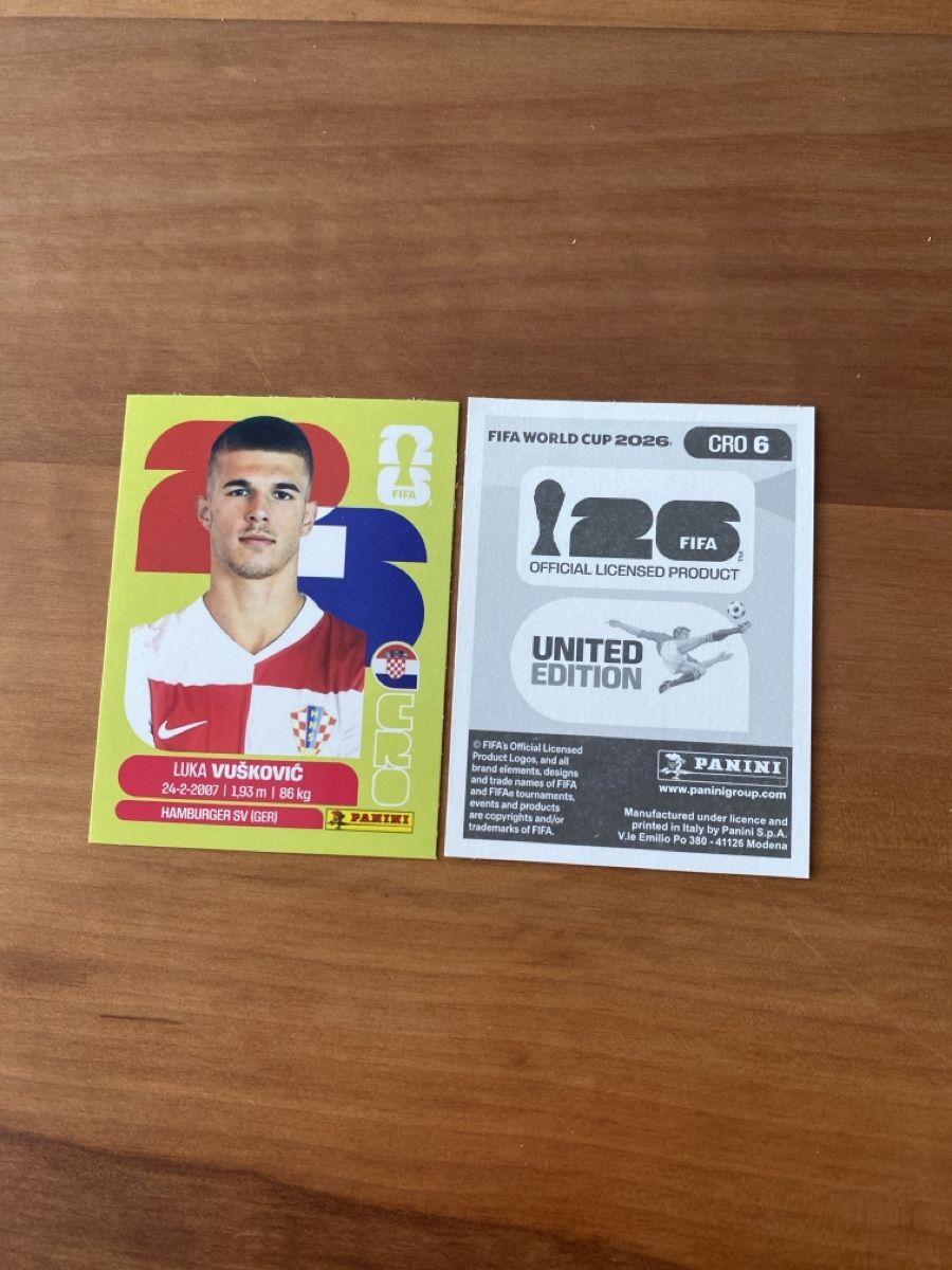 Panini Sammelbilder & Trading cards: Panini CRO 6 – Neu und originalverpackt aus Gränichen von lia_1997_