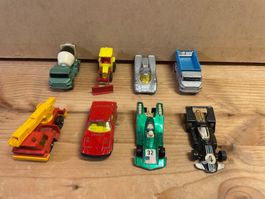 Konvolut 7: 8 vintage CORGI JUNIORS Autöli Made in GB