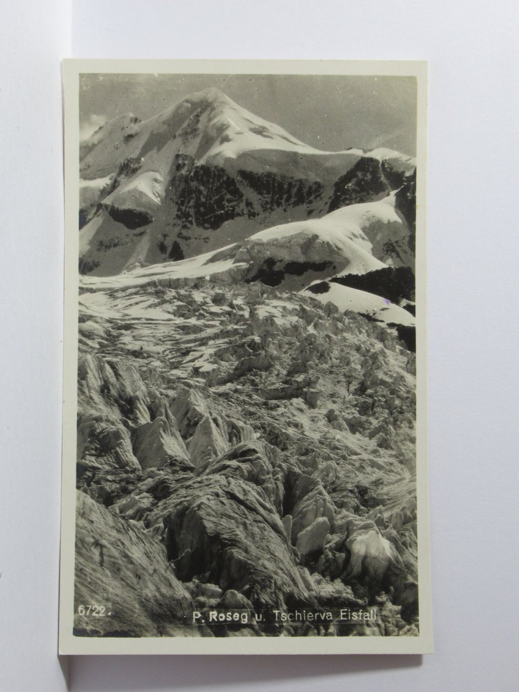 Cartoline postali: P. Roseg und Tschierva Eisfall – Nuovo (secondo la descrizione) da Grenchen venduto da Bluemchen1900