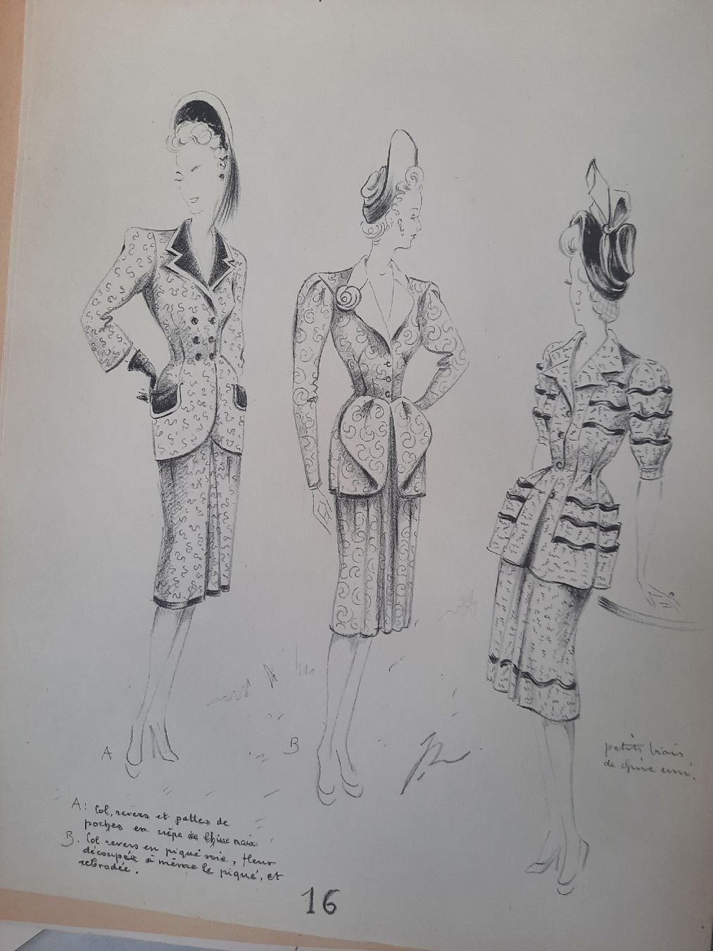 Zeitschriften & Magazine: MODÈLES DE COUTURE " CHIC DE PARIS " 1946 – Gebraucht aus Le Locle von marylise01 4