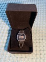 Armbanduhr Casio A164W digital Edelstahl gebraucht