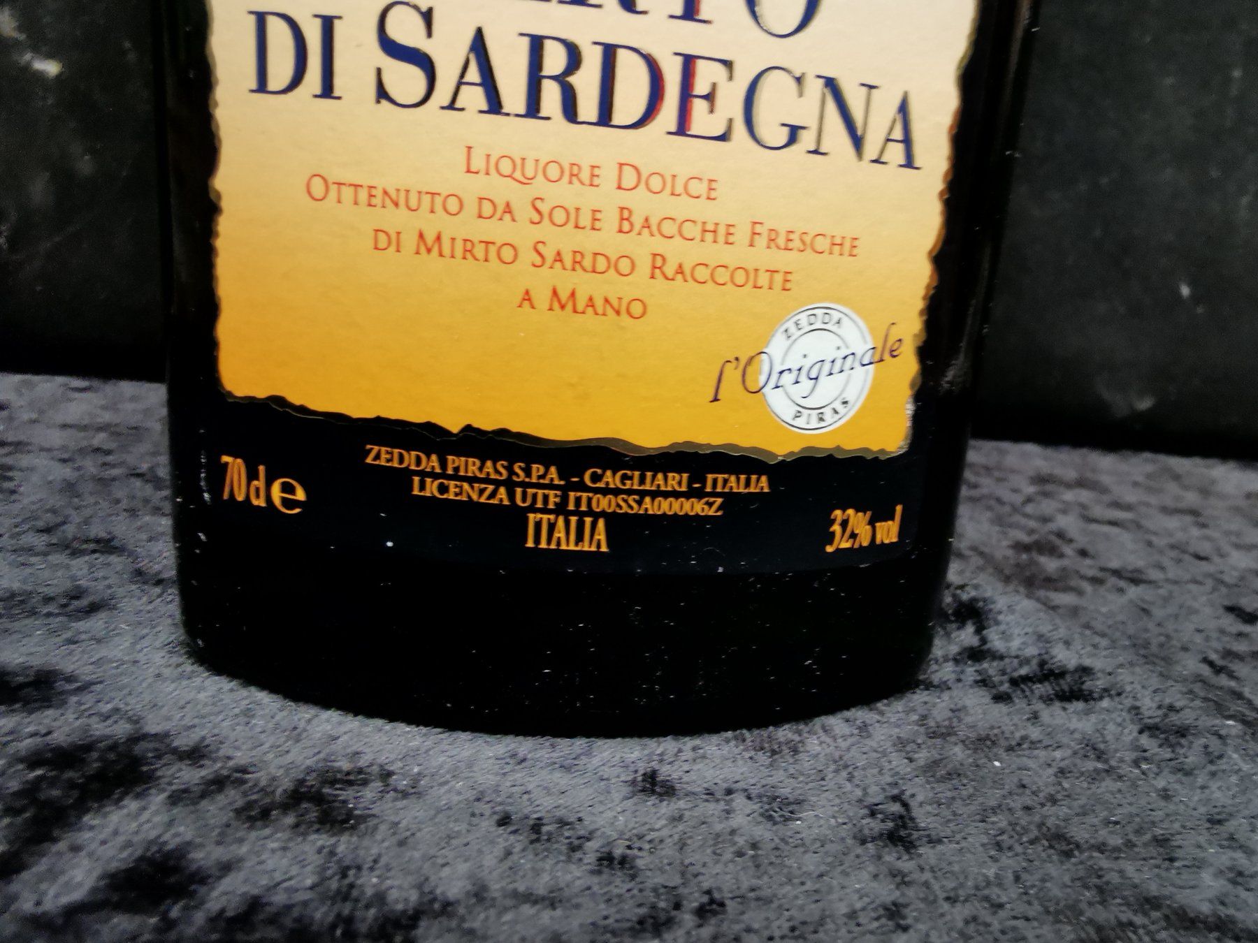 Spirituosen: ZEDDA PIRAS MIRTI DE SARDEGNA – Neu (gemäss Beschreibung) aus Genève von Leboucheoreilles 2