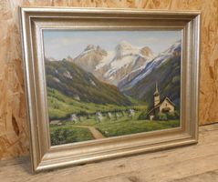 Kunst Ölgemälde Landschaftsbild v Rubin - signiert Gemälde
