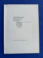 Zollikon Gemeindehaus-Einweihung 1940 Festschrift