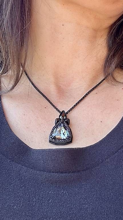 Catenine: Collier Swarovski – Usato da Genève venduto da Ninah71 2