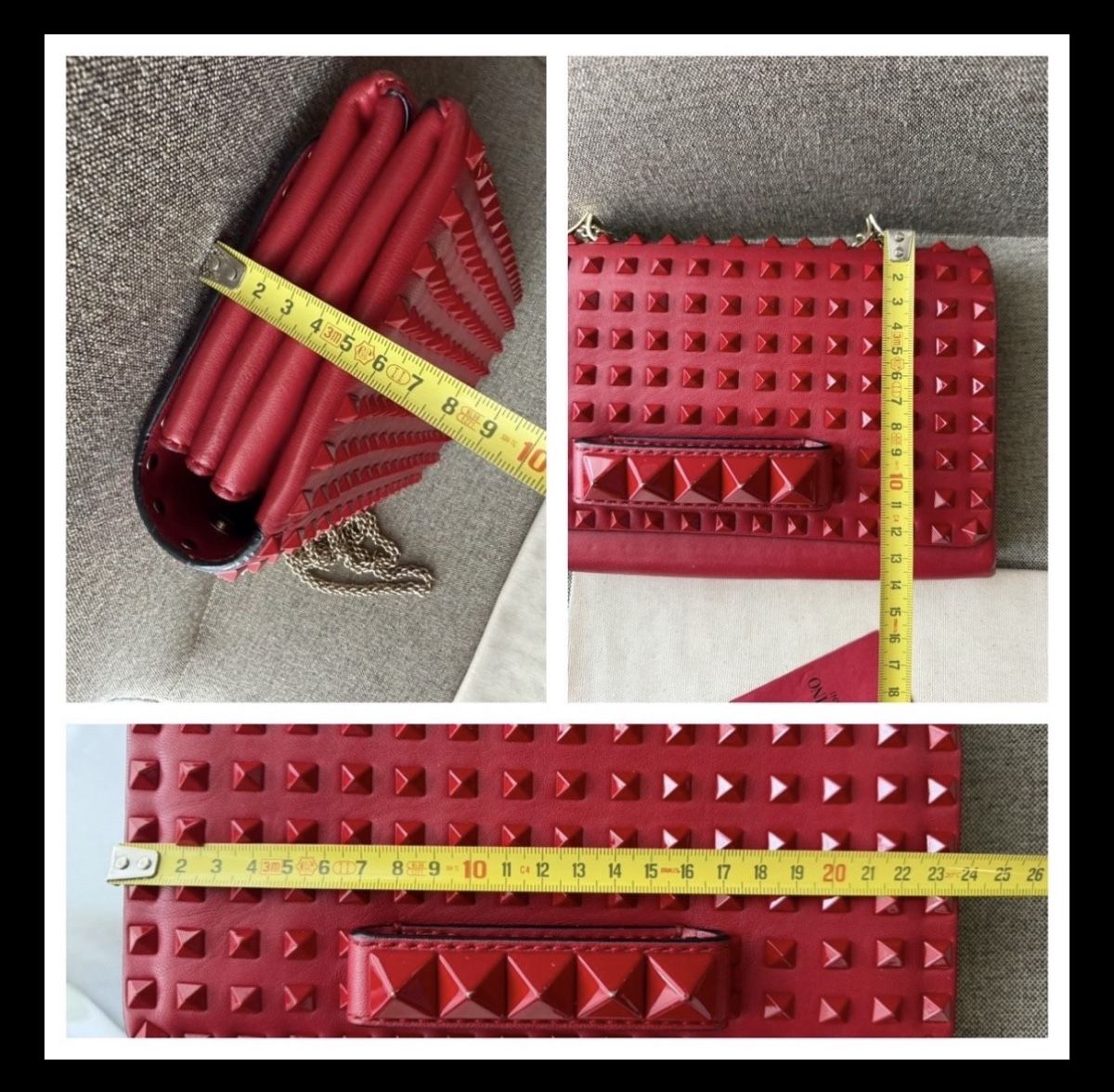 Valentino Borse da donna: Valentino sac à main !!! Red ! – Usato da Fribourg venduto da VSL-LUXE-BRAND 7
