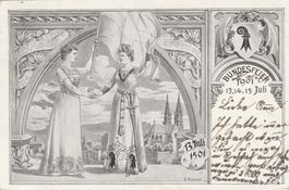 Basel Bundesfeier 1901