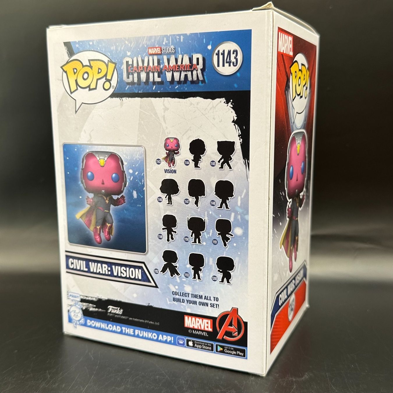 Funko Statuette: Funko Pop! Marvel Civil War: Vision – Usato da Düdingen venduto da Nerdworld 1