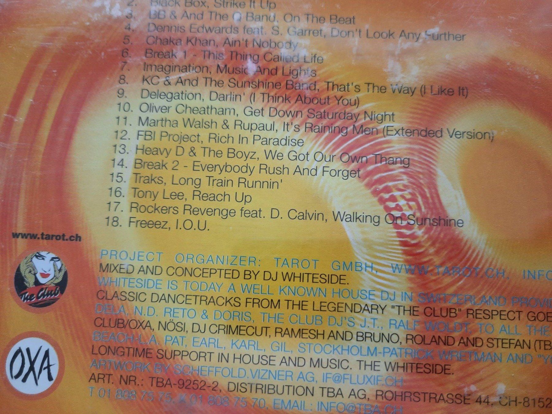 CDs: CD DJ Whiteside - Disco Sensation  – Gebraucht aus Pully von bro_n52j 2