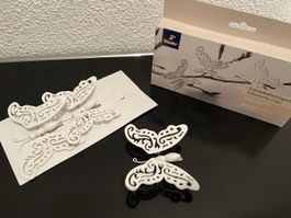6 Schmetterlingclips, neu