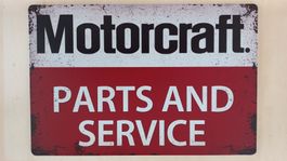 Motorcraft Blechschild