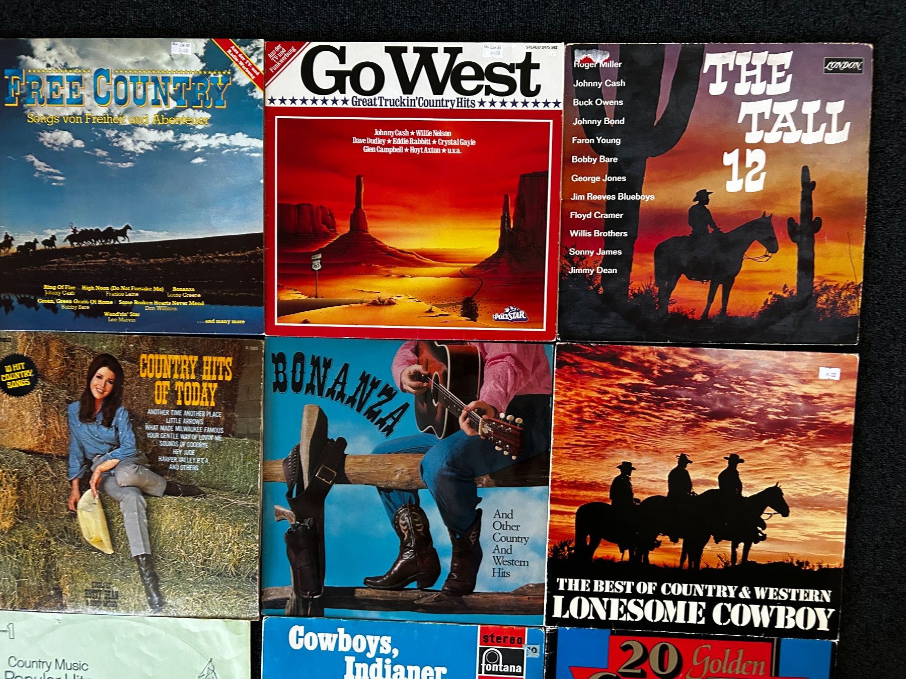 Dischi in vinile: Country & Western Sampler 12 Stk. gebraucht – Usato da Aesch BL venduto da BernisFlomi 2