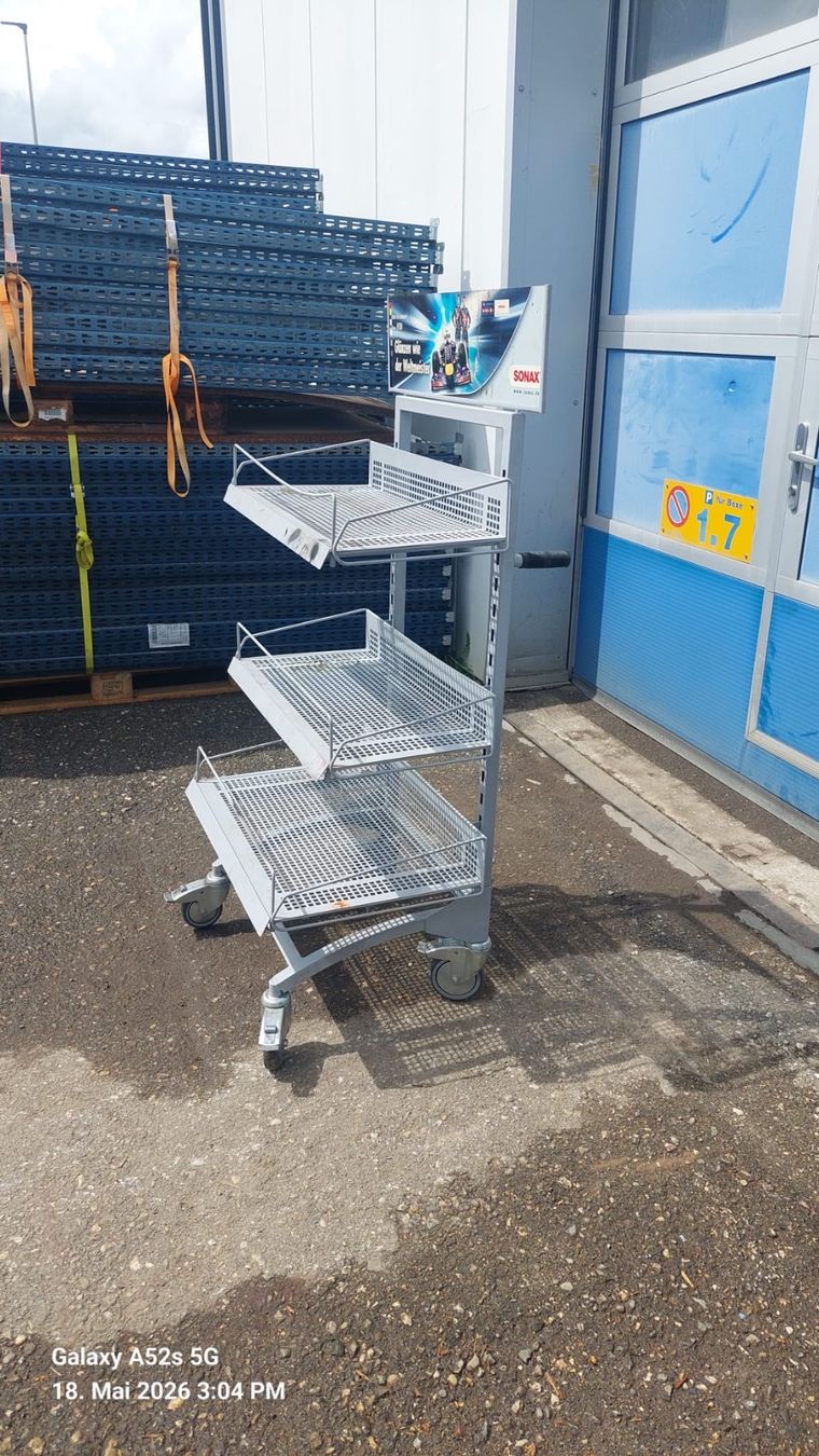 Regale: Regal,  mobiler Ständer, Gitterkorbwagen-760 – Gebraucht aus Recherswil von paulchen09 1
