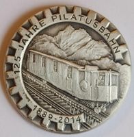 1. August Taler Silber 125 J. Pilatusbahn 2014 - ab Fr. 1.--