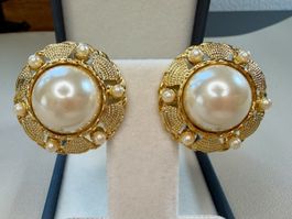Vintage Ohrringe Clips Luxus Modeschmuck