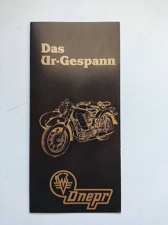 Documenti: Motorrad Prospekt Dnepr – Usato da Biel/Bienne venduto da Rouf7