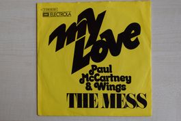 Paul McCartney & Wings - My Love/The Mess Single(27)